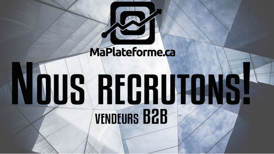 Recherche de vendeurs B2B! 