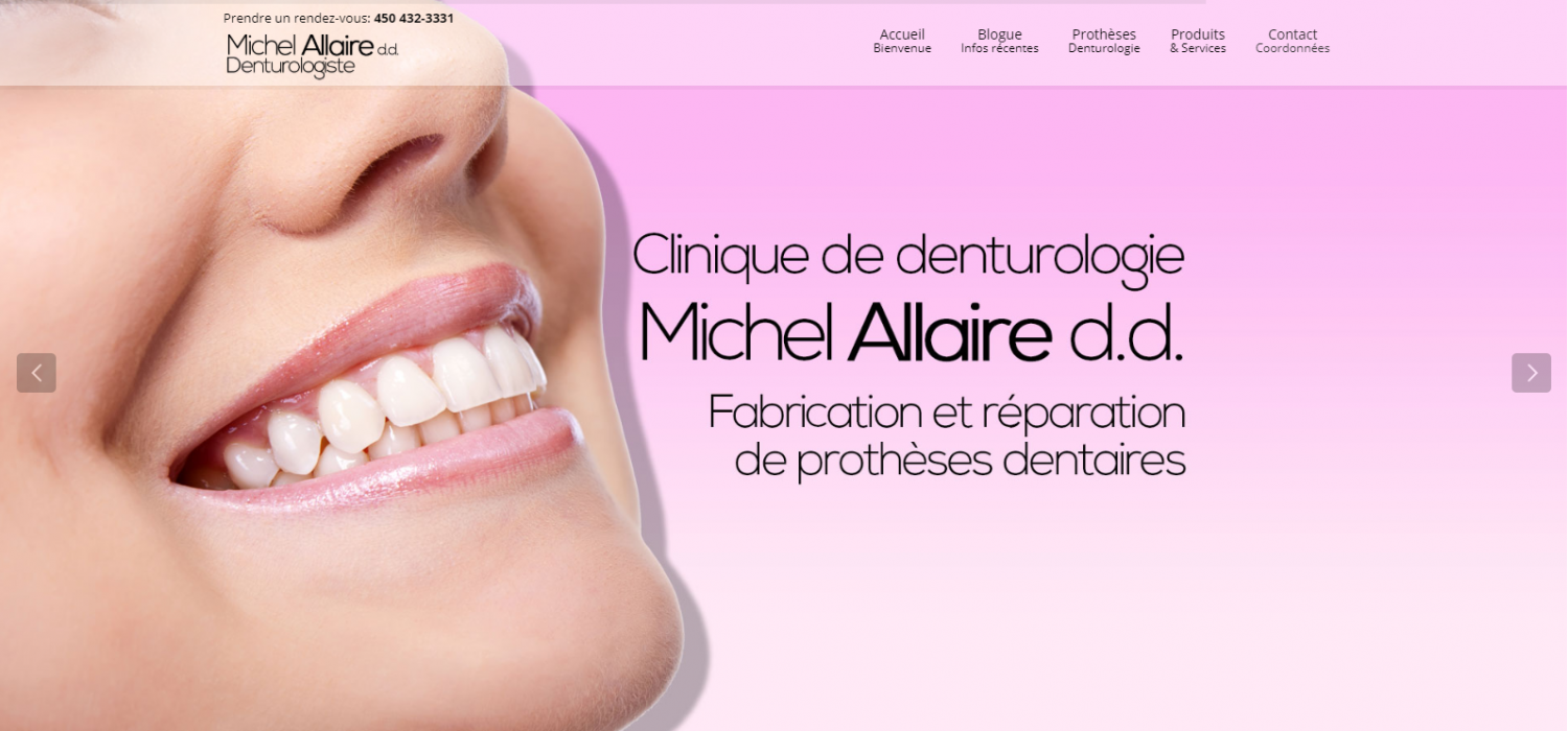 Michel Allaire – Clinique de Denturologie